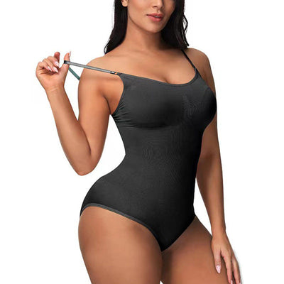 Seamless One Piece Body Shaper Women's Belly-Lifting Hip Shaping Under