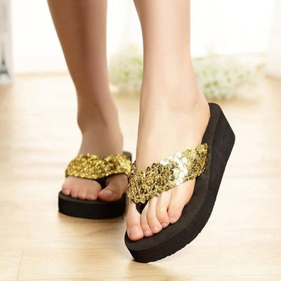 Summer Women Casual Shoes Non Slip Bling