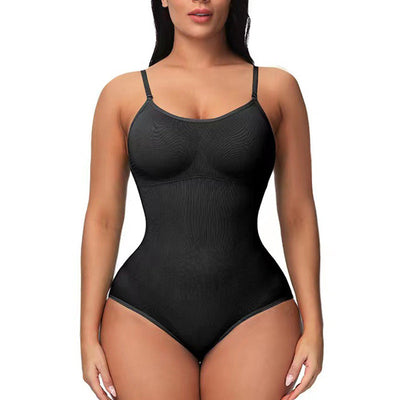 Seamless One Piece Body Shaper Women's Belly-Lifting Hip Shaping Under