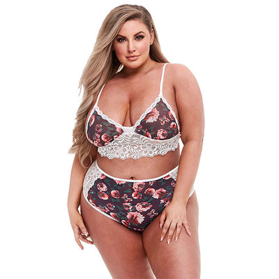 Lace Underwear Set Baci Lingerie Floral & Lace