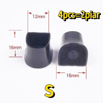 4Pcs/2Pair Silicone Heel Protectors Stoppers Latin Stiletto Dancing