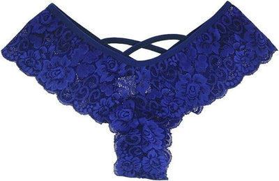 4 Pack Women Sexy Lace Underwear Lingerie Panties G-String Brief Thong