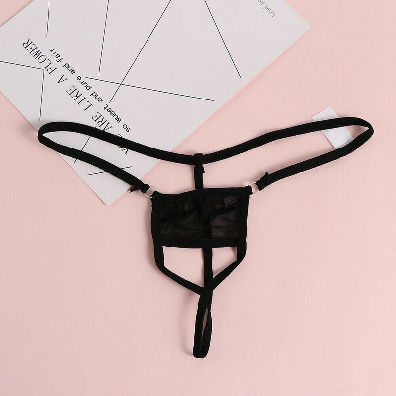 Sexy Women Lace Thong G-String Panties Lingerie Underwear Crotchless