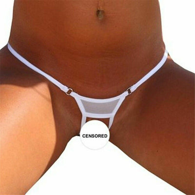 Sexy Women Lace Thong G-String Panties Lingerie Underwear Crotchless