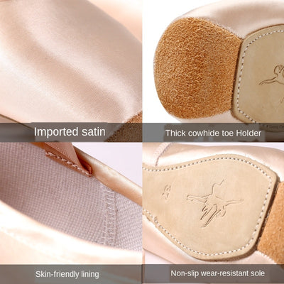 Ballet Dance Shoes Child And Adult Ballet Pointe Dance Shoes