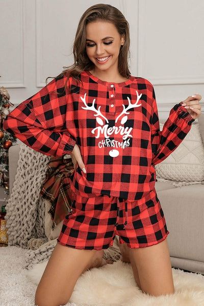 Christmas Plaid Loungewear