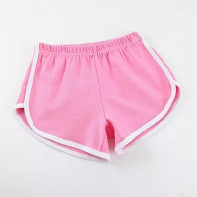 Dicloud Fashion Stretch Waist Casual Shorts Woman High Waist Black