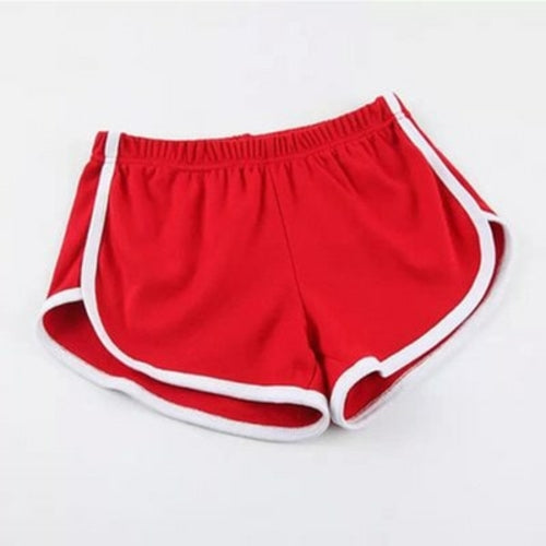 Dicloud Fashion Stretch Waist Casual Shorts Woman High Waist Black