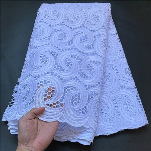 Latest 2023High Quality African Nigerian Tulle Lace Fabric Cotton