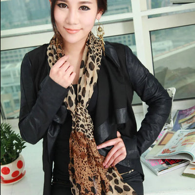 New Noble Fashion Women Long Soft Wrap Lady Shawl Silk Chiffon Scarves