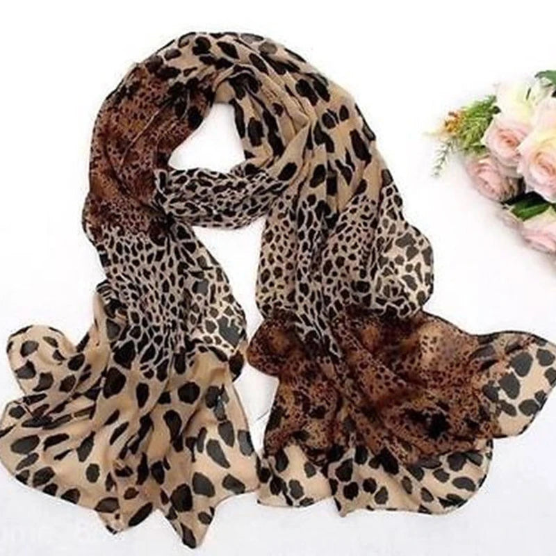 New Noble Fashion Women Long Soft Wrap Lady Shawl Silk Chiffon Scarves