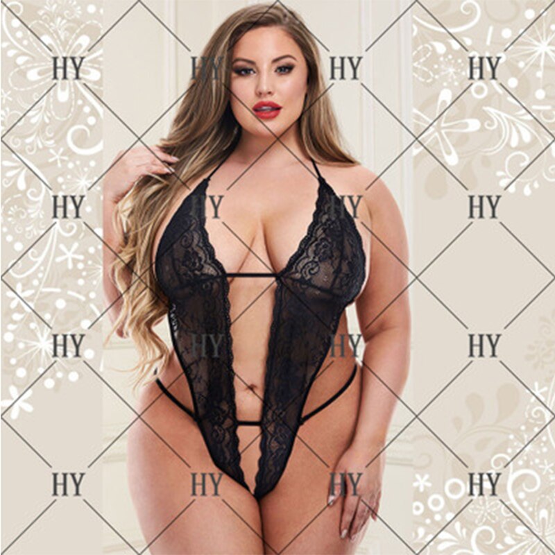 Women Girl Lace Underwear Plus Size Lingerie Corset One Piece Pajamas