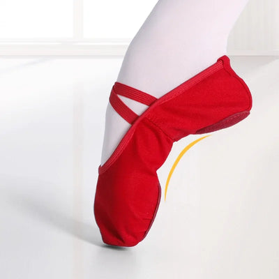 Girls Women Ballet Slippers Ballet Dance Shoes Adult Gymnastics