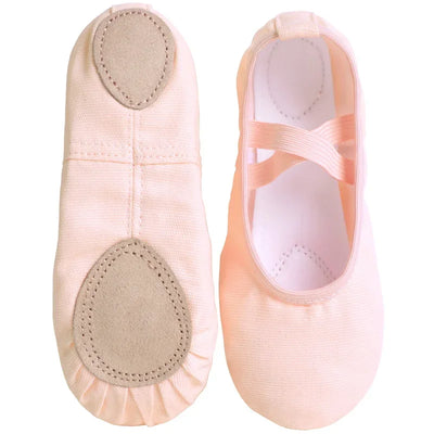 Girls Women Ballet Slippers Ballet Dance Shoes Adult Gymnastics
