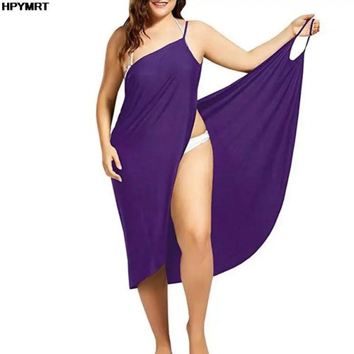 Robe Femme Dress For Women Sling Beach Dresses Sarong Cover Up Warp