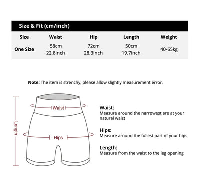 High Waist Sports Biker Shorts Women Naked Feeling Workout Push Up