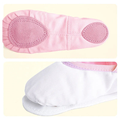 Girls Women Ballet Slippers Ballet Dance Shoes Adult Gymnastics