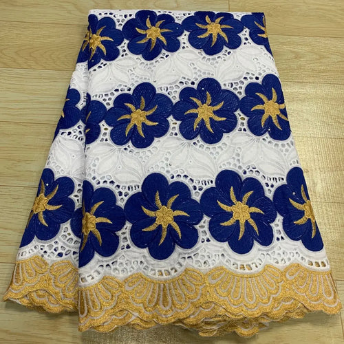 Latest 2023High Quality African Nigerian Tulle Lace Fabric Cotton