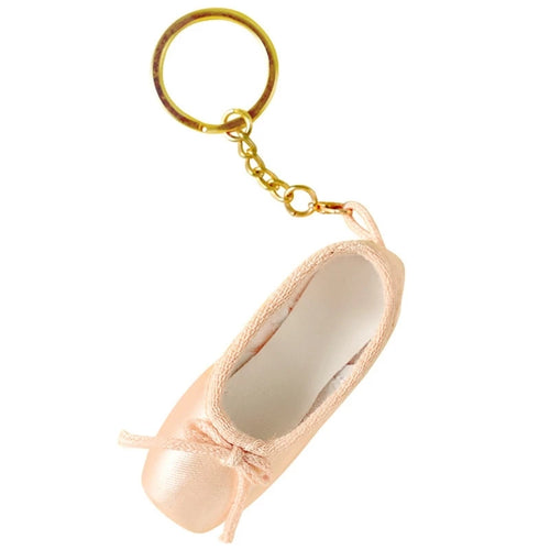 Mini  Ballet Shoes Keychain Pointe Shoes Keyrings Handmade Pointe Shoe