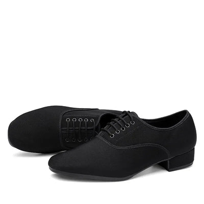 Men's Modern Jazz Sneaker for Men Professional Black Oxford Upper