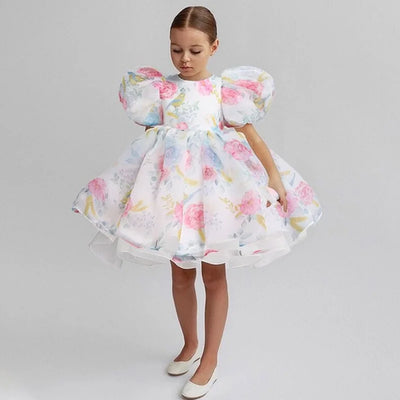 Princess Dress for Baby Girls 3-8 Years Elegant Formal Evening Ball