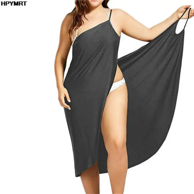 Robe Femme Dress For Women Sling Beach Dresses Sarong Cover Up Warp