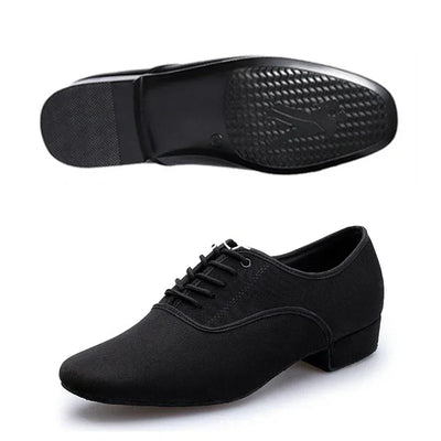 Men's Modern Jazz Sneaker for Men Professional Black Oxford Upper