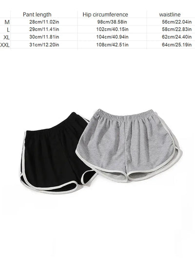 Sports Shorts Suitable for Summer WOMEN'S Polyester Fiber Material