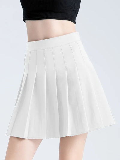 Women's Skirt Korean Style Miniskirt A-line Short Rokken College Girls