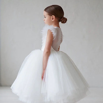 Princess Dress for Baby Girls 3-8 Years Elegant Formal Evening Ball