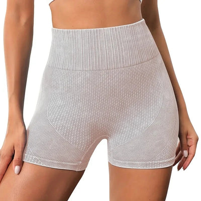 Seamless Knitted Buttock Sports New Shorts Running Yoga Fitness Pants