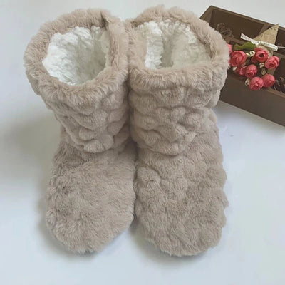 Winter Women Slippers Shoes Winter Couple Floor Socks Adult Non-Slip