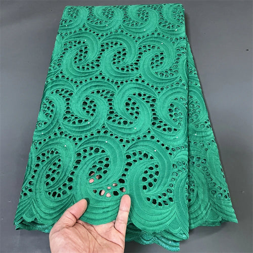 Latest 2023High Quality African Nigerian Tulle Lace Fabric Cotton