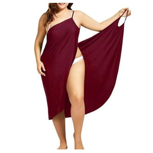 Robe Femme Dress For Women Sling Beach Dresses Sarong Cover Up Warp