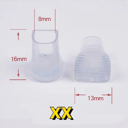 1pair Silicone Heel Protectors Stoppers Latin Stiletto Dancing Covers