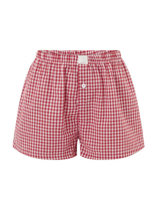 Y2k Aesthetic Plaid Shorts Women&