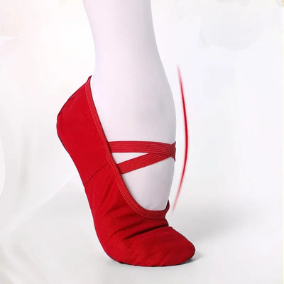 Girls Women Ballet Slippers Ballet Dance Shoes Adult Gymnastics