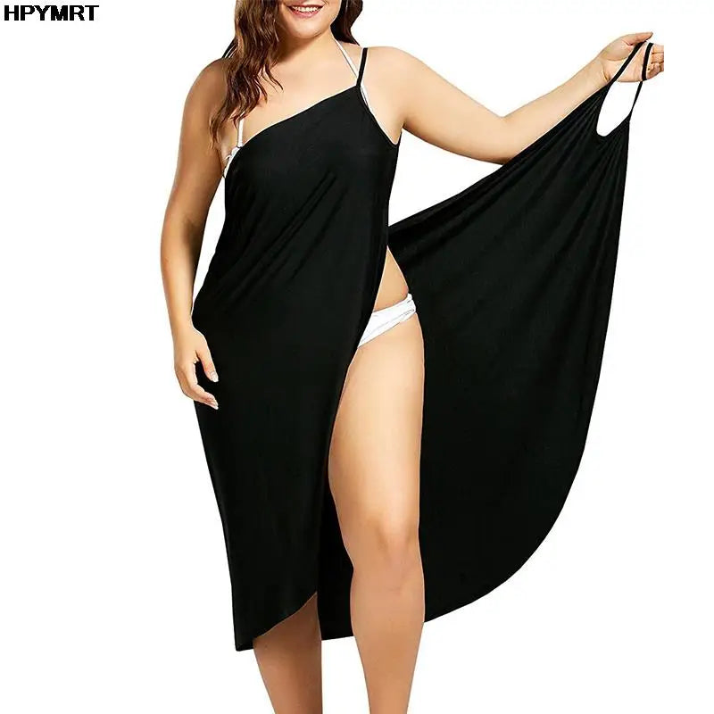 Robe Femme Dress For Women Sling Beach Dresses Sarong Cover Up Warp