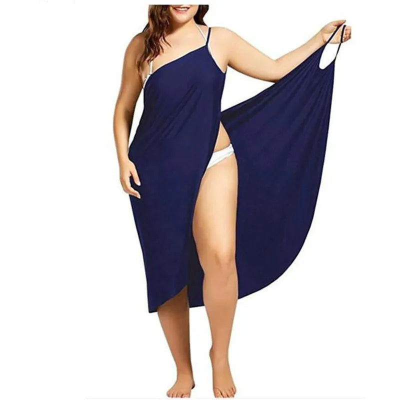 Robe Femme Dress For Women Sling Beach Dresses Sarong Cover Up Warp