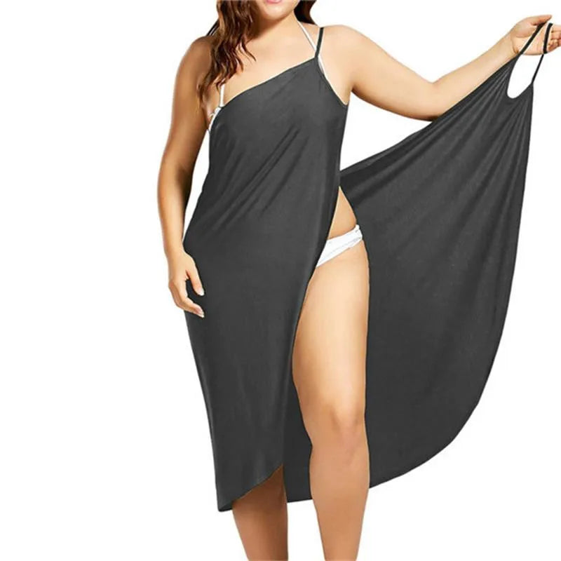 Robe Femme Dress For Women Sling Beach Dresses Sarong Cover Up Warp