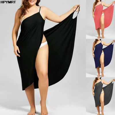 Robe Femme Dress For Women Sling Beach Dresses Sarong Cover Up Warp