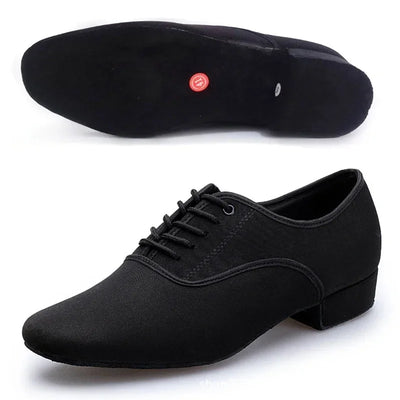 Men's Modern Jazz Sneaker for Men Professional Black Oxford Upper