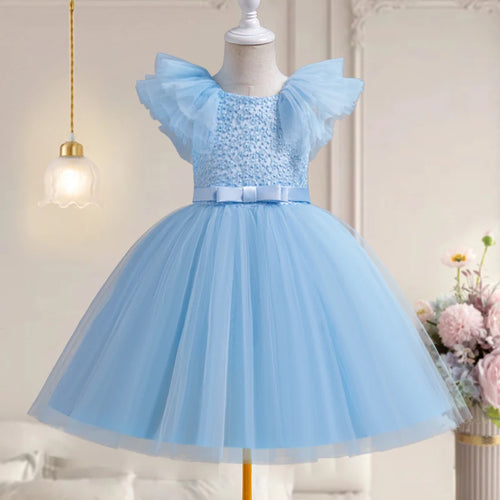 Princess Dress for Baby Girls 3-8 Years Elegant Formal Evening Ball