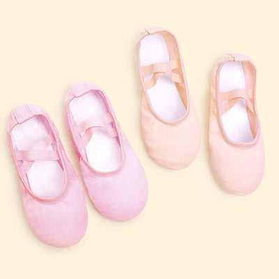 Girls Women Ballet Slippers Ballet Dance Shoes Adult Gymnastics