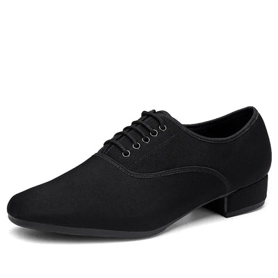 Men's Modern Jazz Sneaker for Men Professional Black Oxford Upper