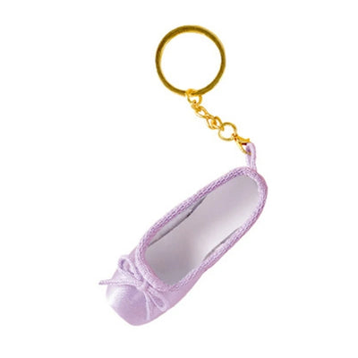 Mini  Ballet Shoes Keychain Pointe Shoes Keyrings Handmade Pointe Shoe