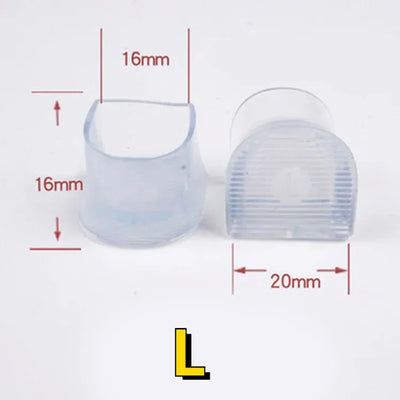1pair Silicone Heel Protectors Stoppers Latin Stiletto Dancing Covers