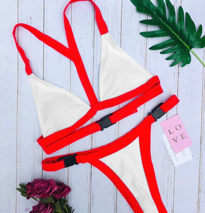 Summer Sexy Bodysuit Women Elastic Beach