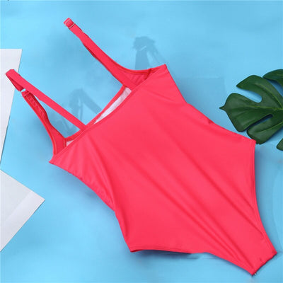 Summer Women Sexy One Piece Swimsuit Push | Plus Size One-piece