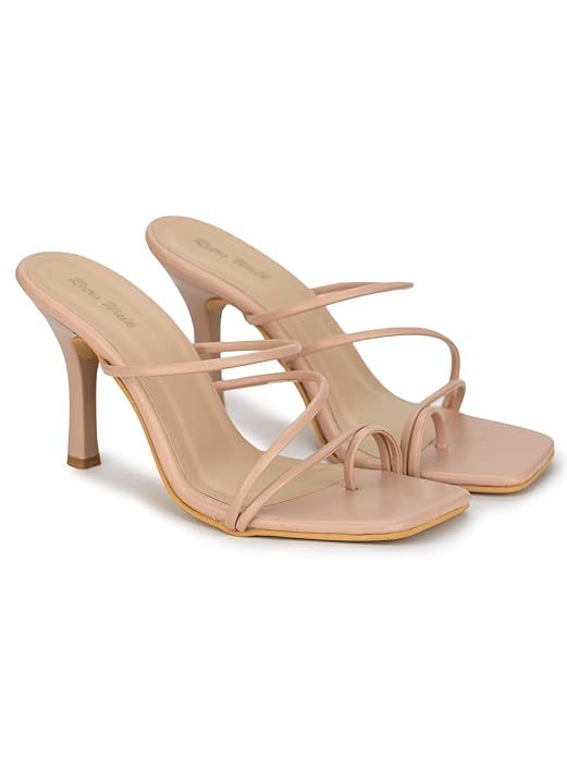 Retro Walk Women Fashion Sling Heels (Size-UK-5) (Color-PEACH)